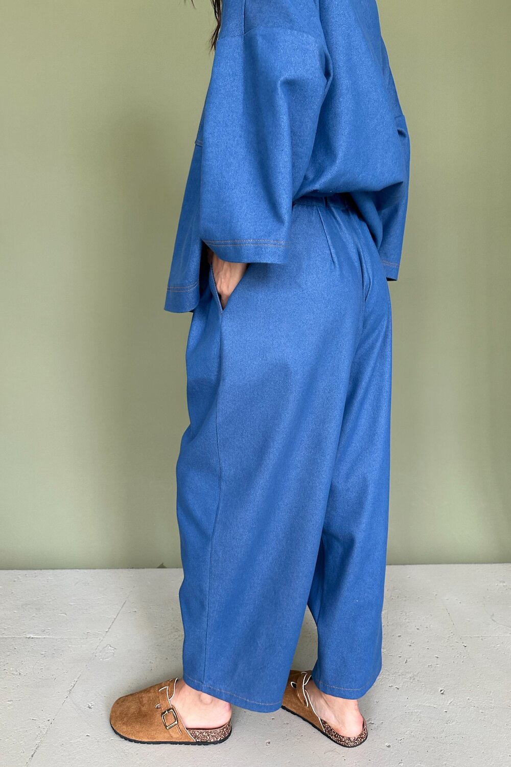 RISE Брюки 546698 DENIM086/01 Синий