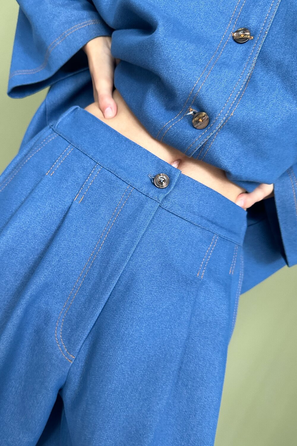 RISE Брюки 546698 DENIM086/01 Синий