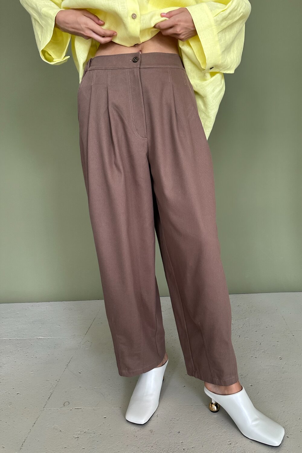 RISE Брюки 546699 DENIM086/02 Песочный