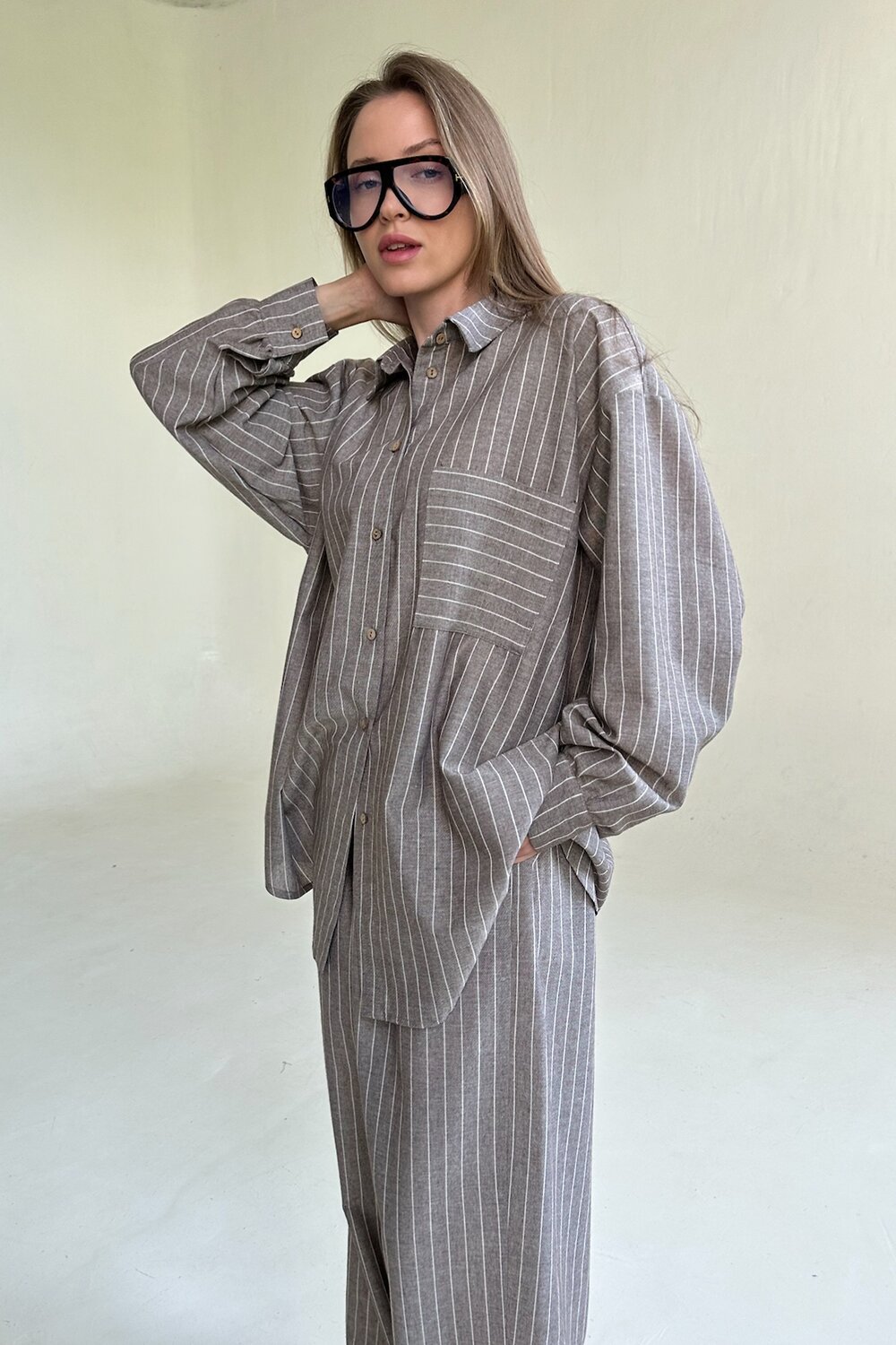 RISE Костюм 546737 SET065/13 Кофе, белый