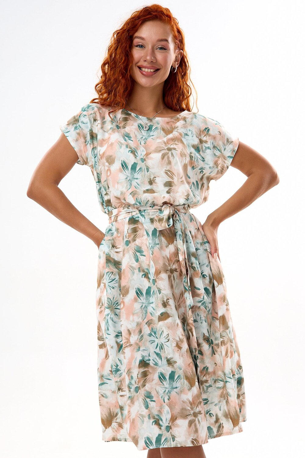 Lika Dress Платье 546739 10494 Белый/Бежевый