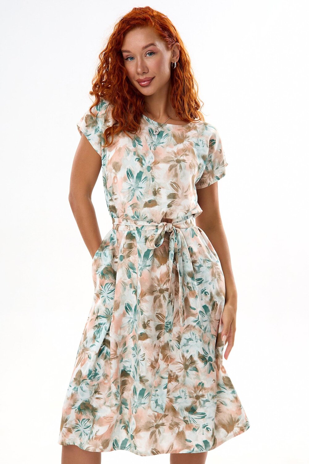 Lika Dress Платье 546739 10494 Белый/Бежевый