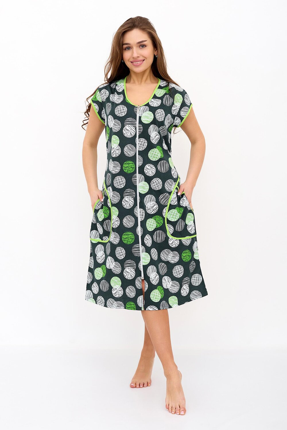 Lika Dress Халат 546752 9136 Зеленый