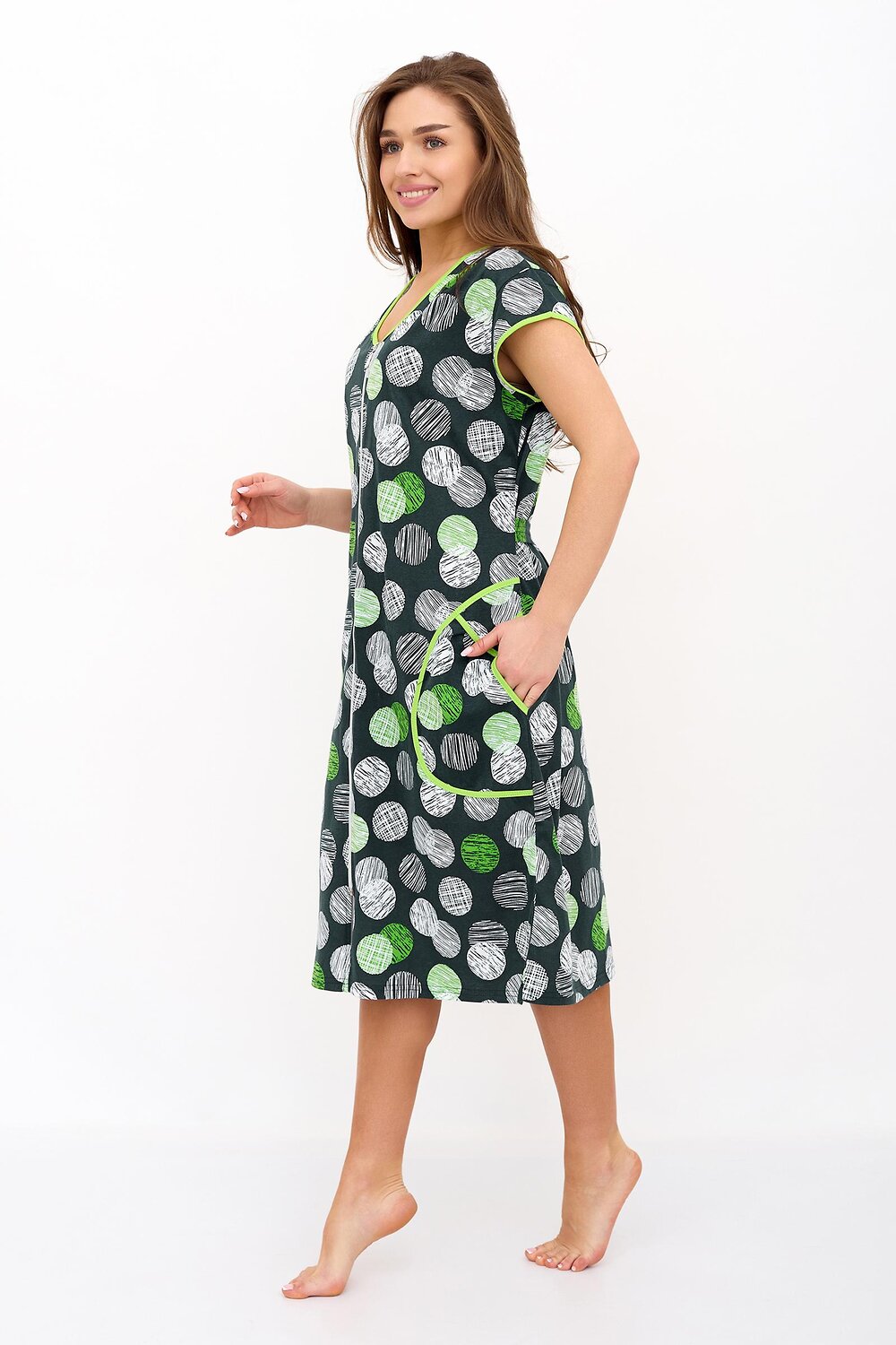Lika Dress Халат 546752 9136 Зеленый