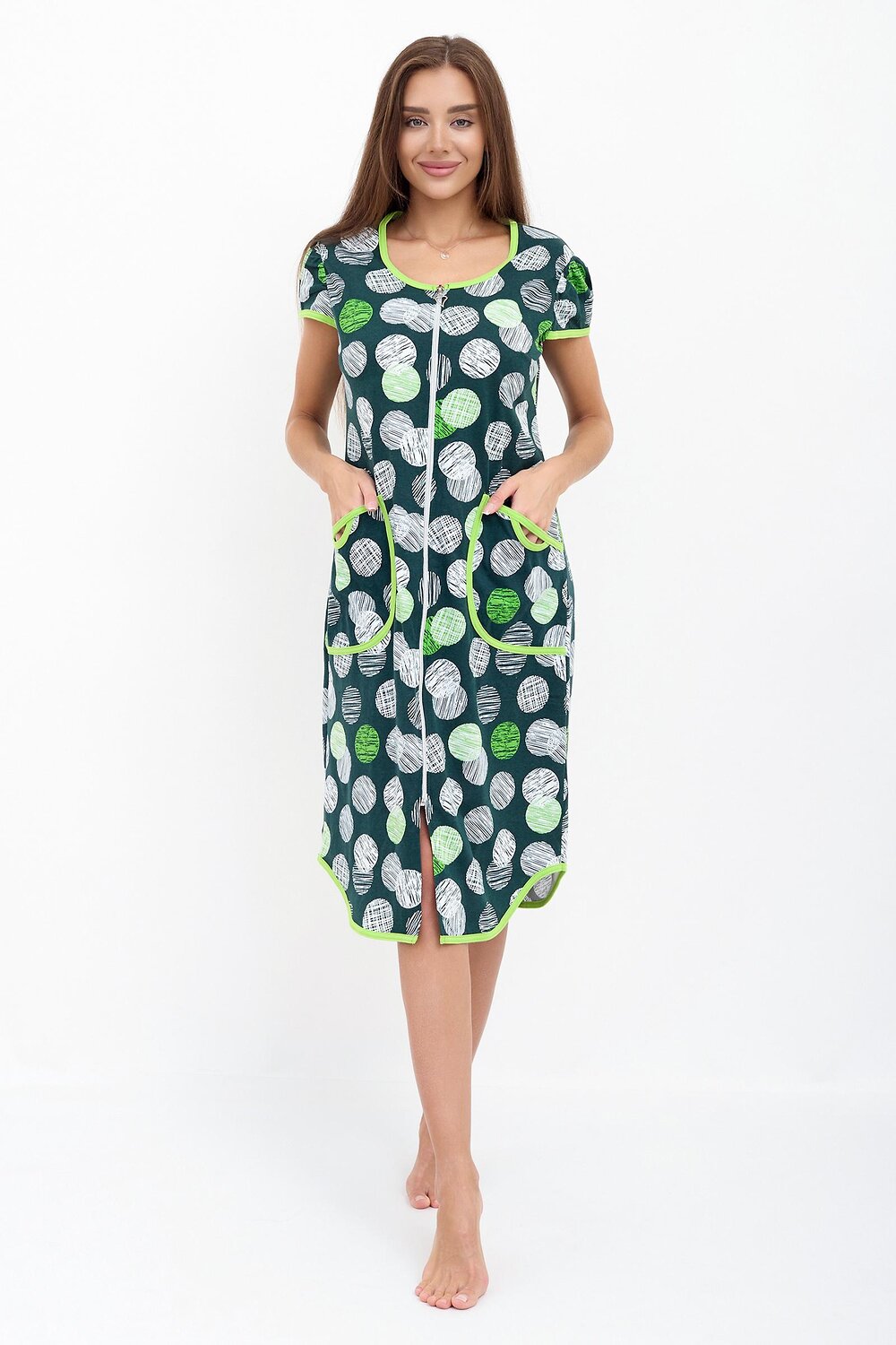 Lika Dress Халат 546759 9194 Зеленый