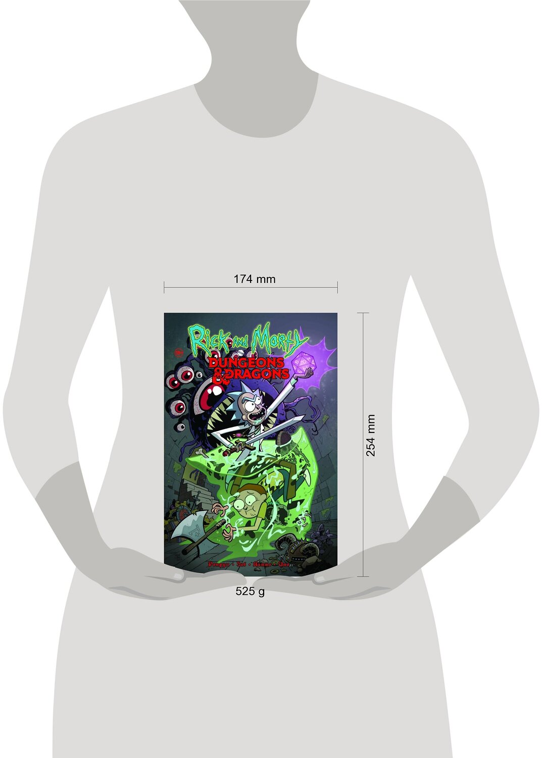 Эксмо Джим Заб "Рик и Морти против Dungeons & Dragons" 546906 978-5-04-159016-1