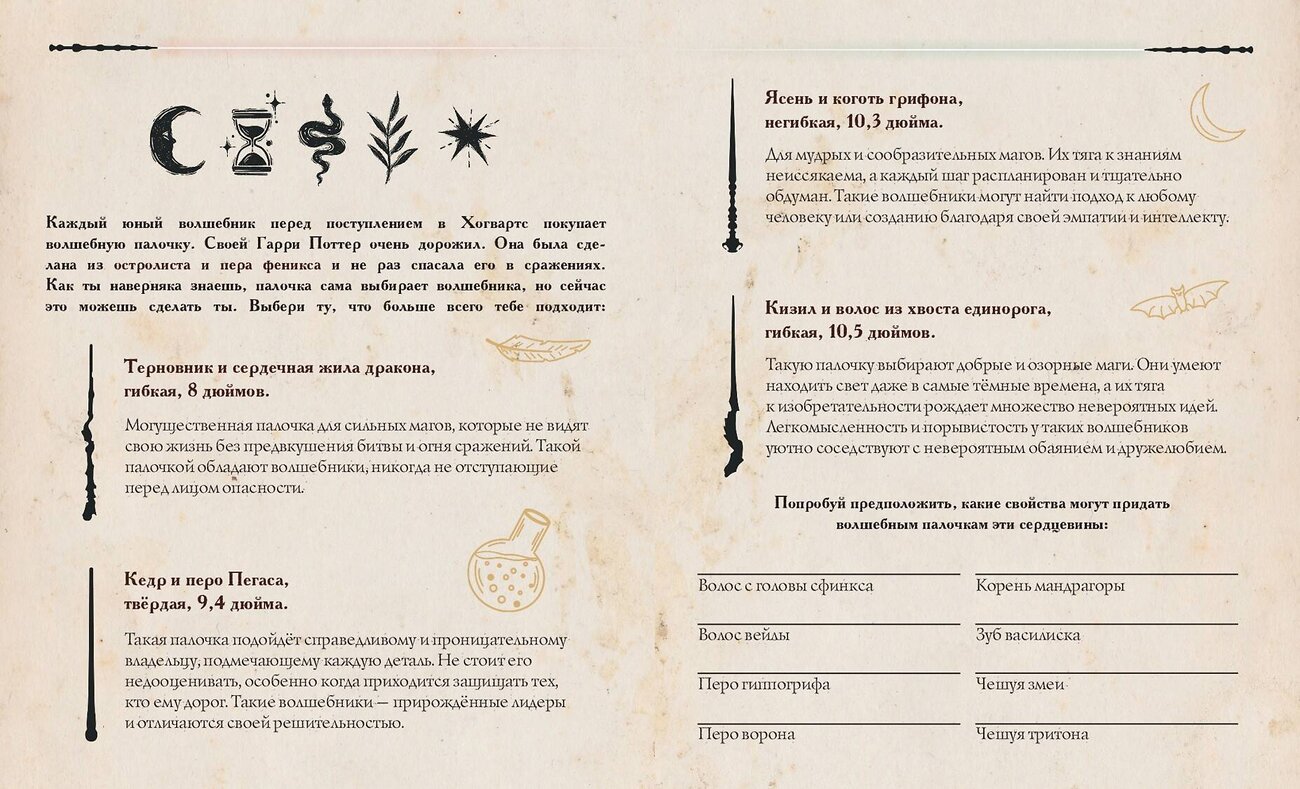 Эксмо Хохлова В.А., Пиданова А.П., Петрунина Ю. "Тайны чародейства и волшебства. Книга творчества и вдохновения (Гарри)" 546920 978-5-04-179983-0
