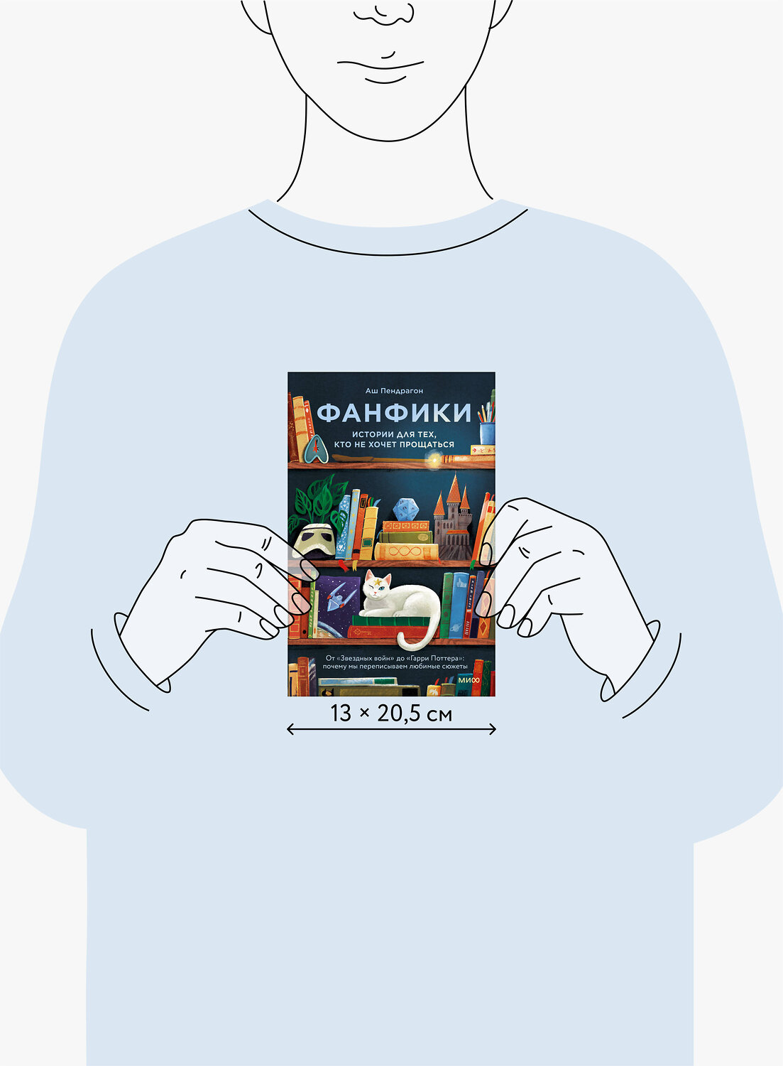 Эксмо Аш Пендрагон "Фанфики: истории для тех, кто не хочет прощаться" 547123 978-5-00250-459-6