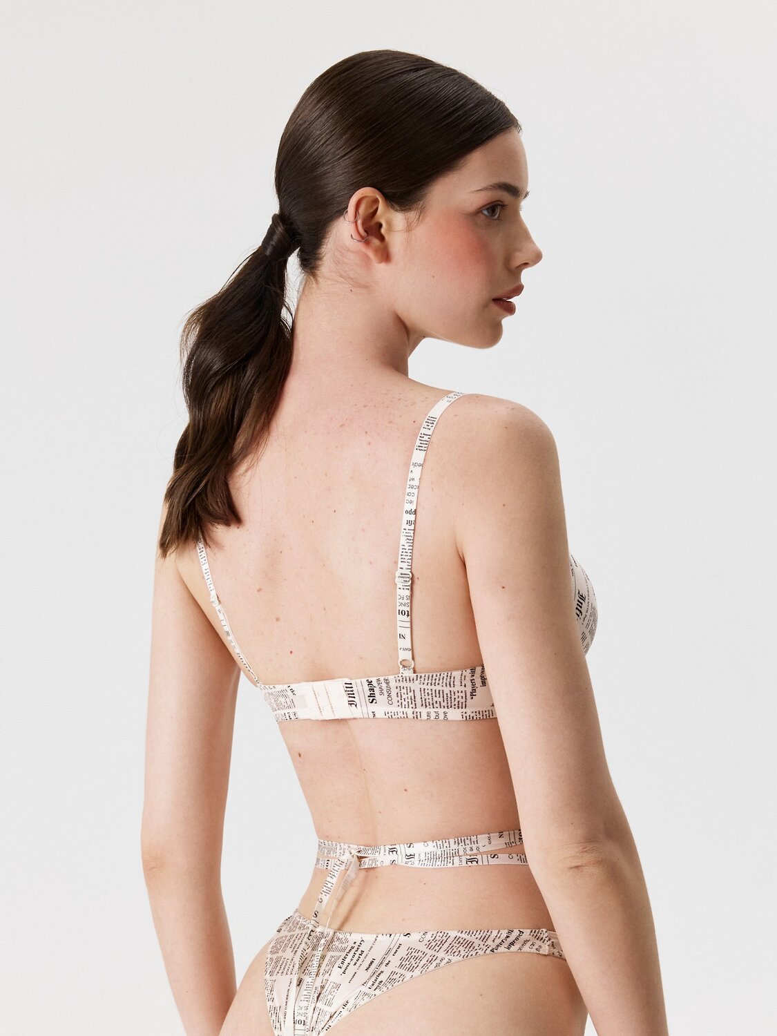 Infinity Lingerie Бюстгальтер 547608 31204111417 черный принт