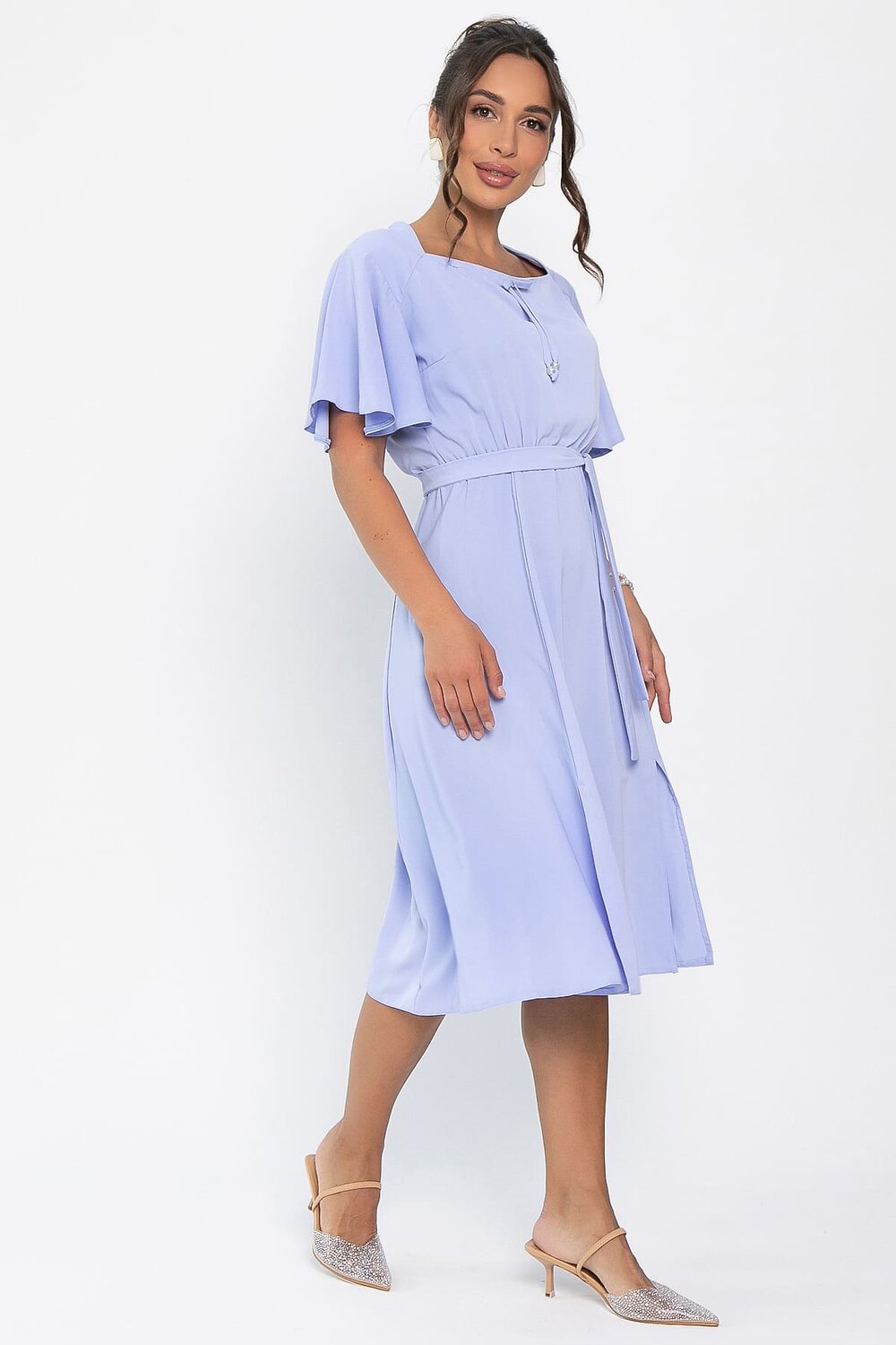 LT Collection Платье 547846 П13918-39М голубой