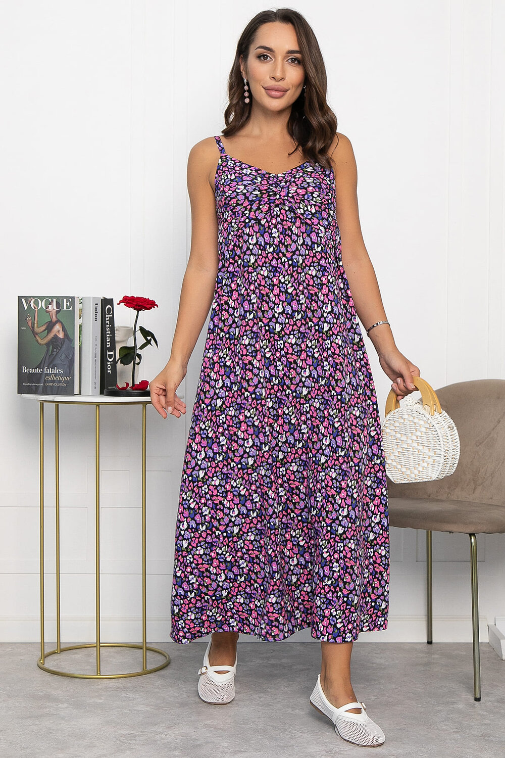 LT Collection Сарафан 547859 П14042-35М фиолетовый