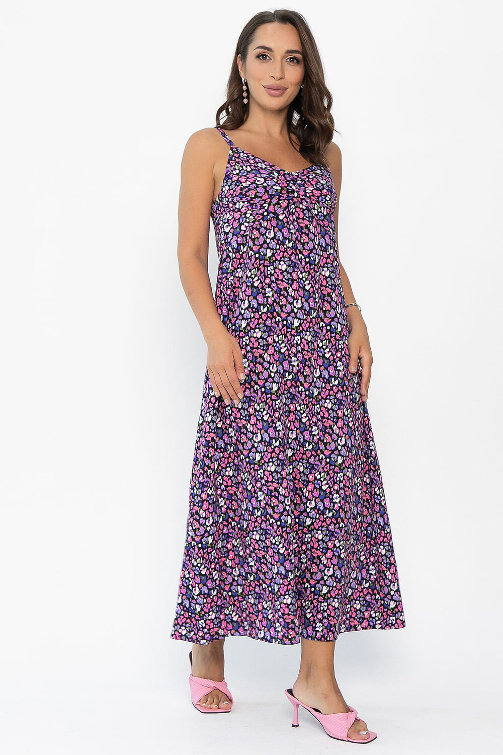 LT Collection Сарафан 547859 П14042-35М фиолетовый