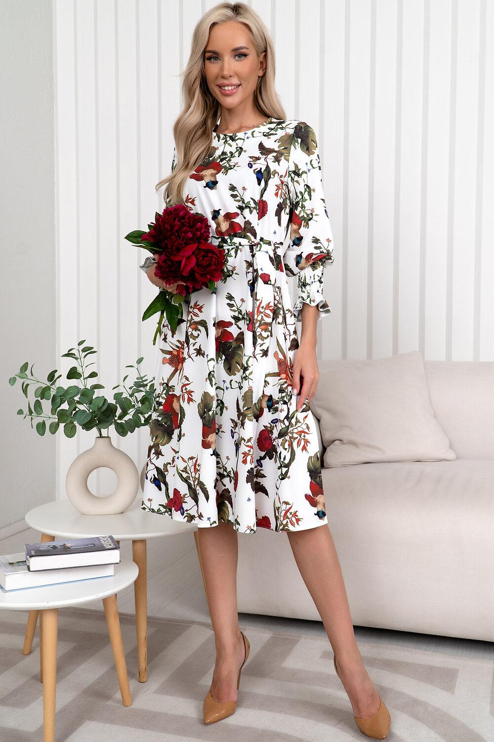 Open-style Платье 547988 6850 белый