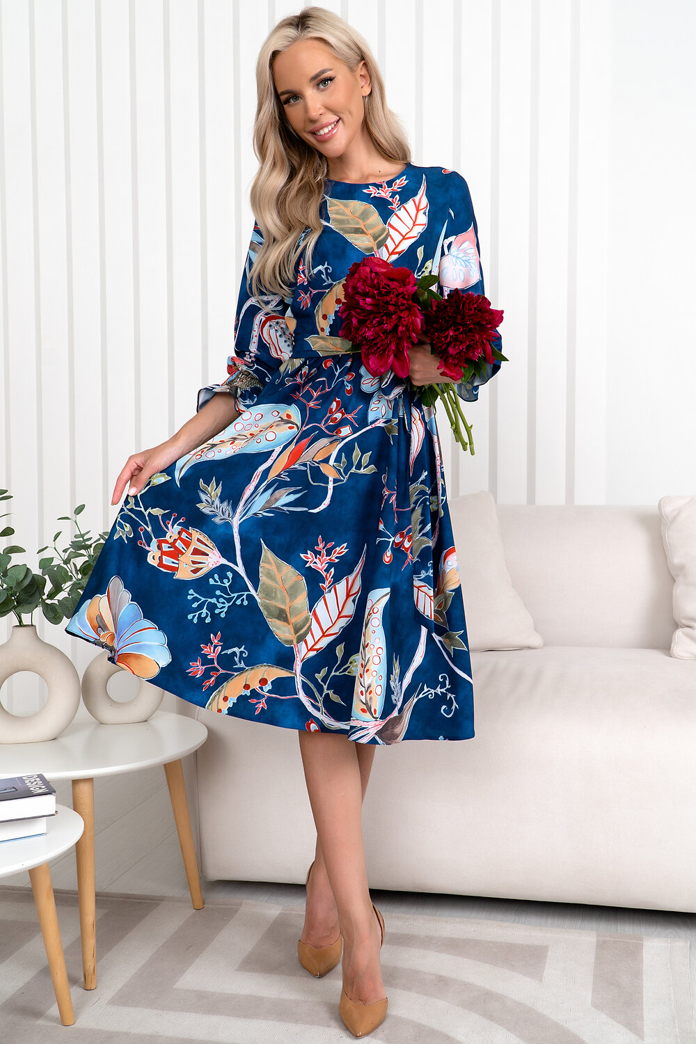 Open-style Платье 547989 6851 синий