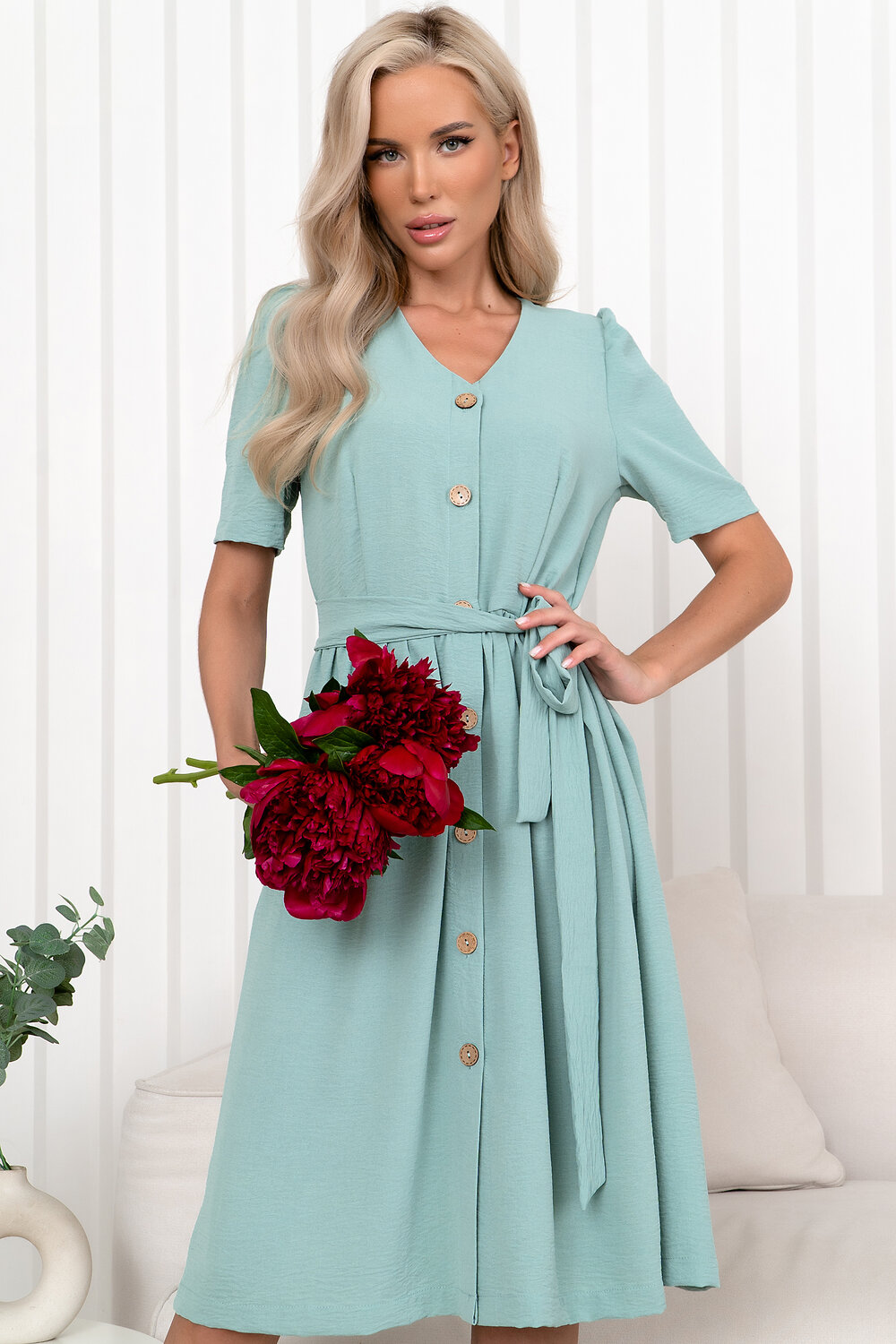 Open-style Платье 547990 6846 зеленый