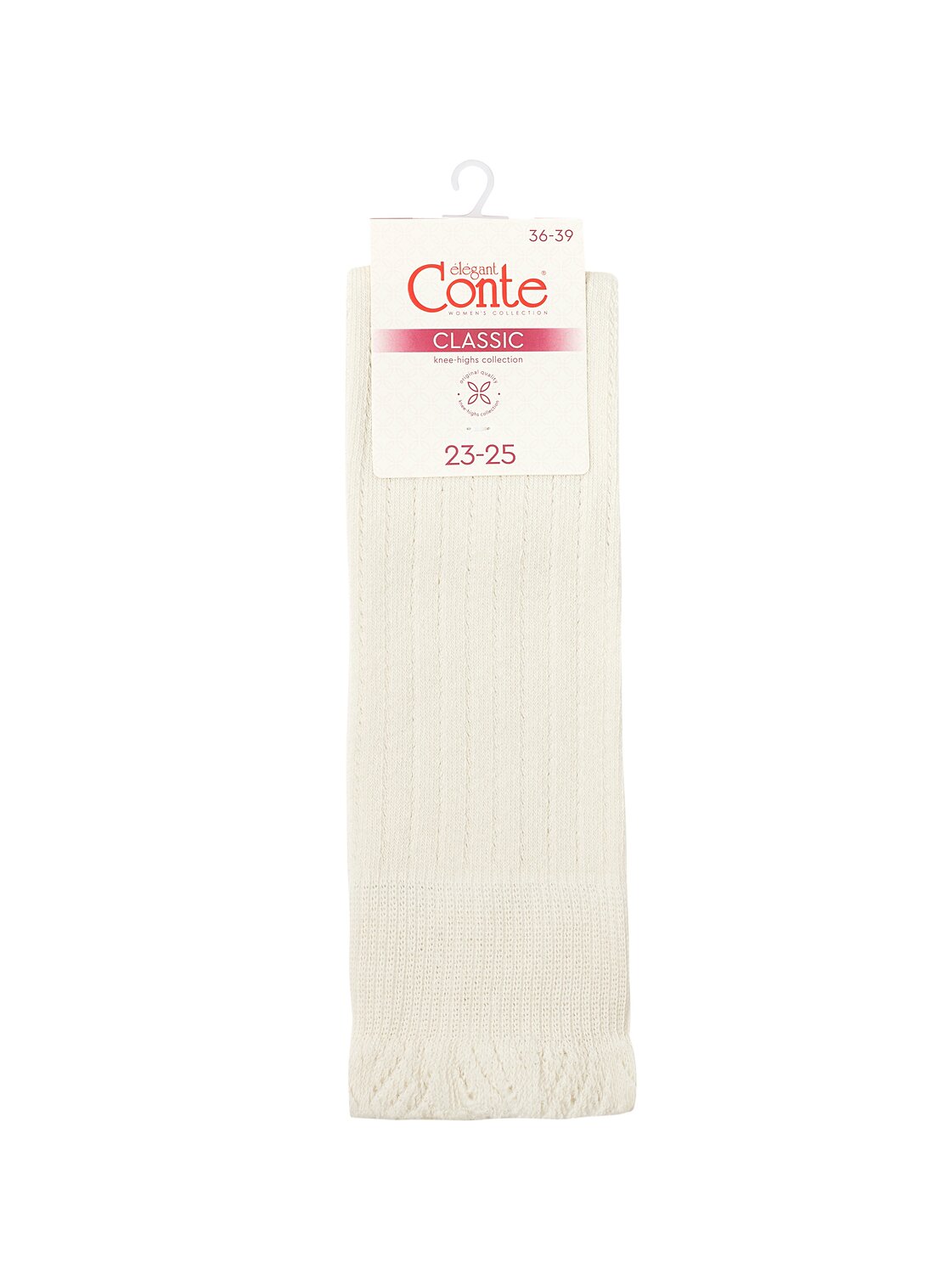 Conte elegant Гольфы 548094 CLASSIC 25С-42СП молочный