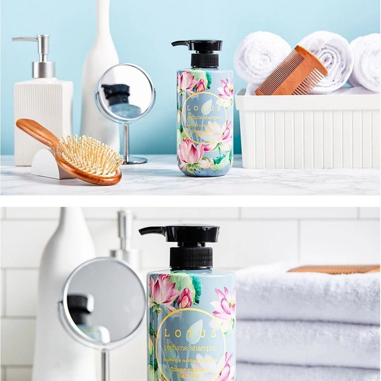 Jigott Парфюмированный шампунь с экстрактом лотоса / Lotus Perfume Shampoo, 500 мл 548112 19798