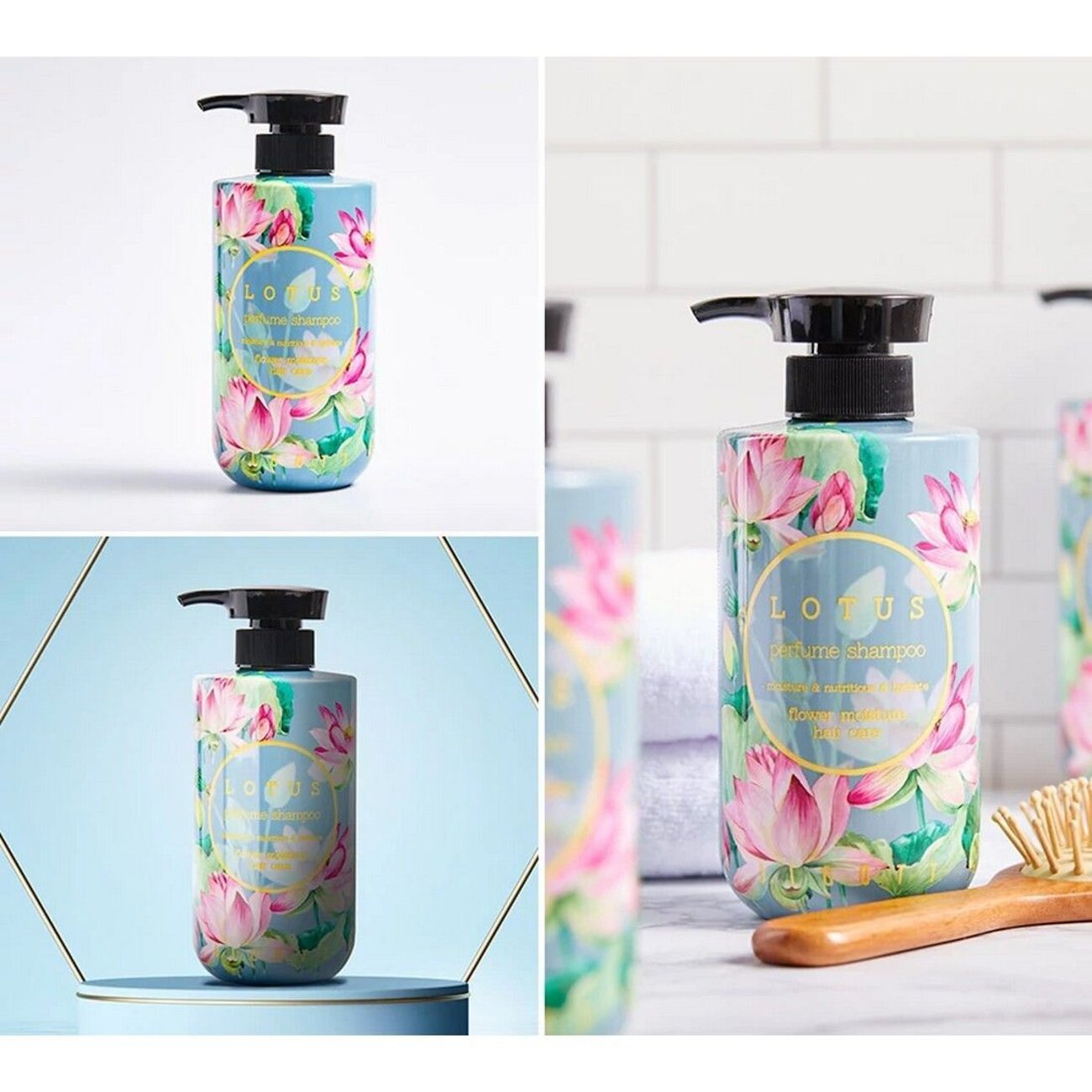 Jigott Парфюмированный шампунь с экстрактом лотоса / Lotus Perfume Shampoo, 500 мл 548112 19798