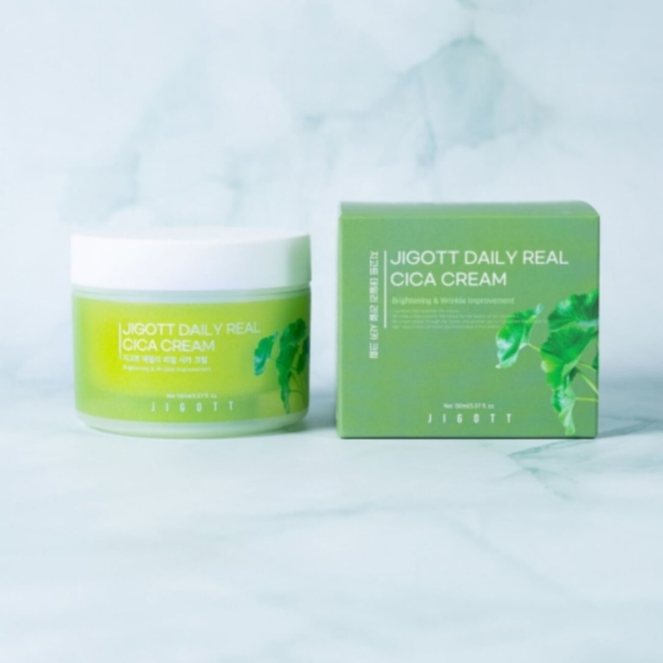 Jigott Крем для лица с экстрактом центеллы / Daily Real Cica Cream, 150 мл 548114 22540