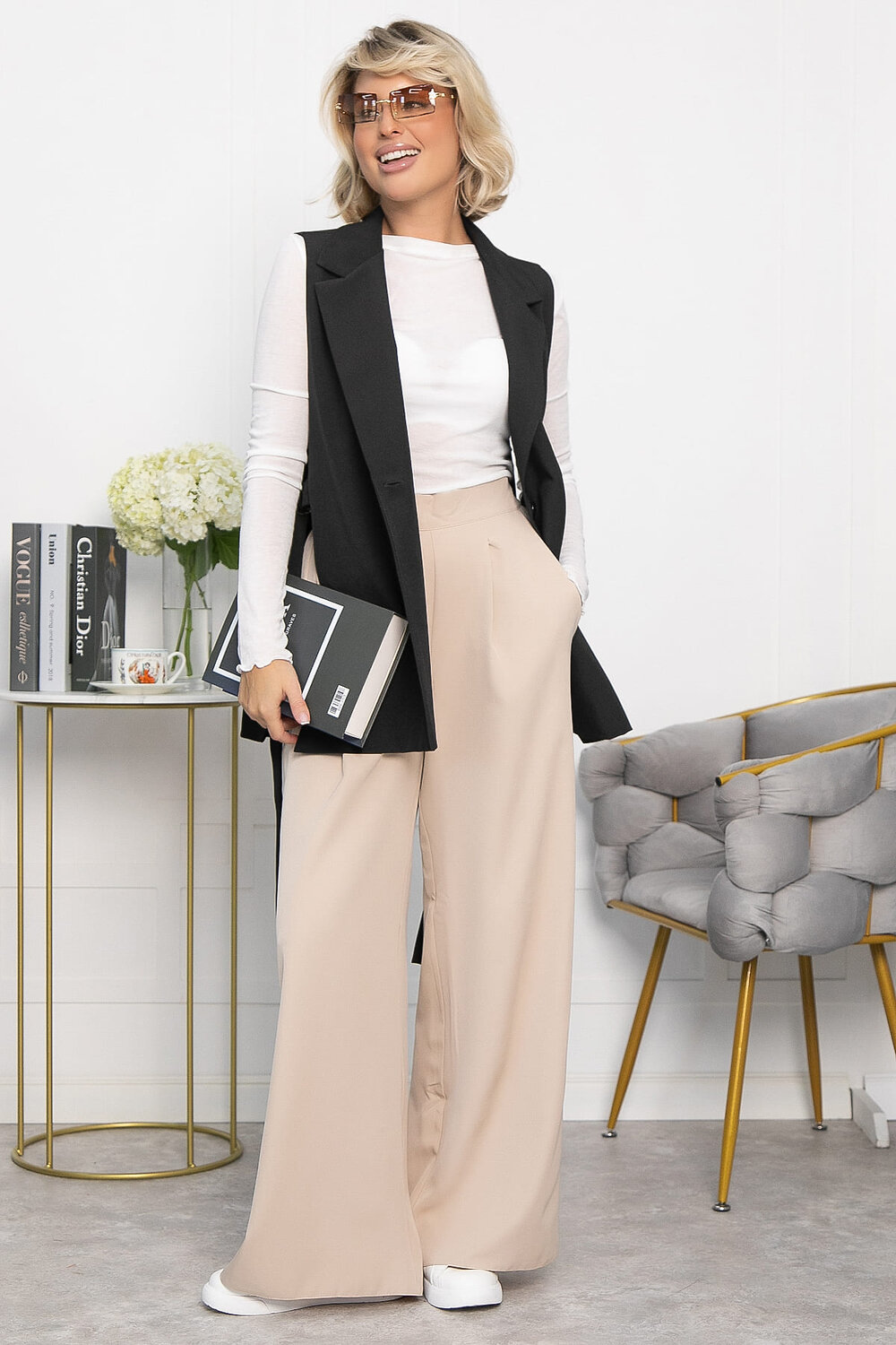 LT Collection Жилет 548785 Б14060-24М черный
