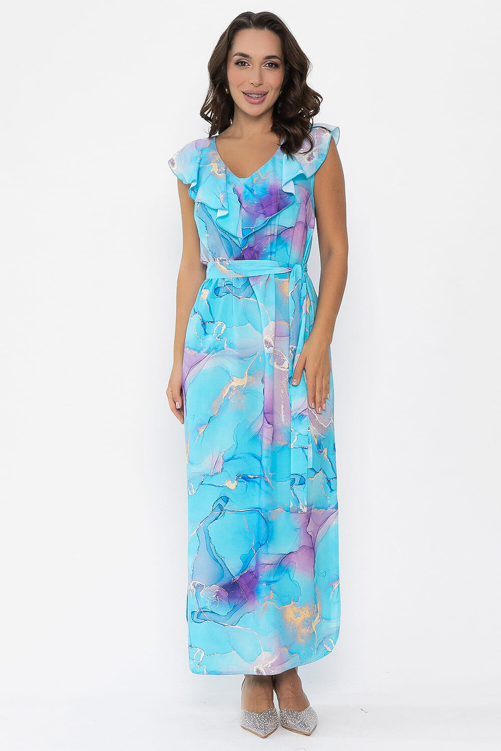 LT Collection Платье 548789 П14074-4М бирюза