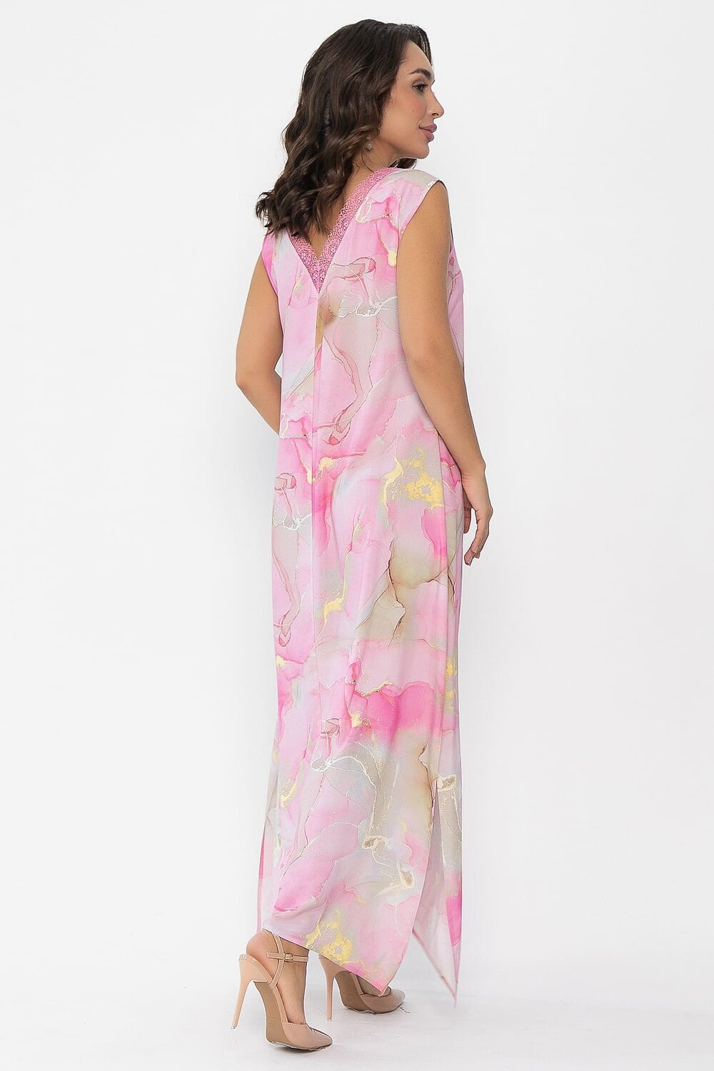 LT Collection Платье 548791 П14071-4М розовый