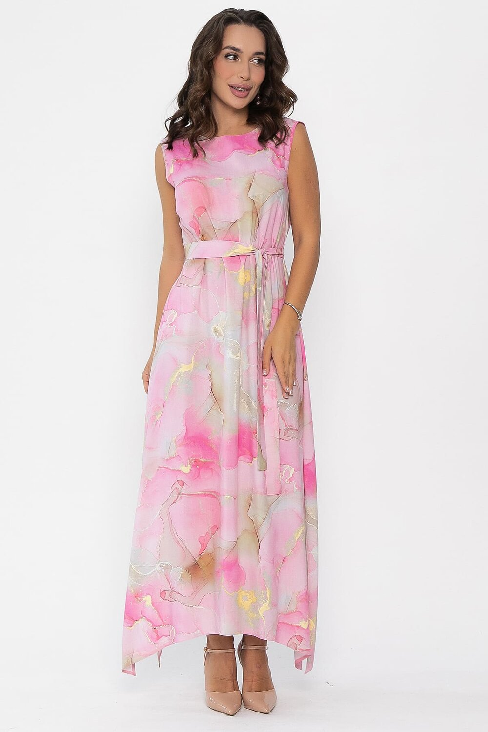LT Collection Платье 548791 П14071-4М розовый