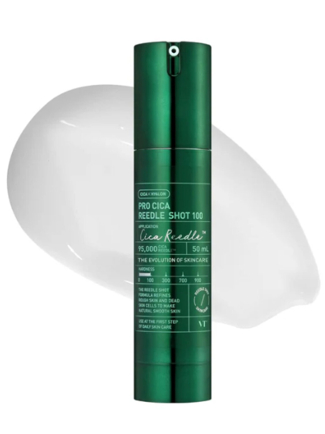 VT Cosmetics Бустер-сыворотка для чувствительной кожи для лица с микроиглами и экстрактом центеллы азиатской / Cica Reedle Shot 100, 50 мл 548805 27950