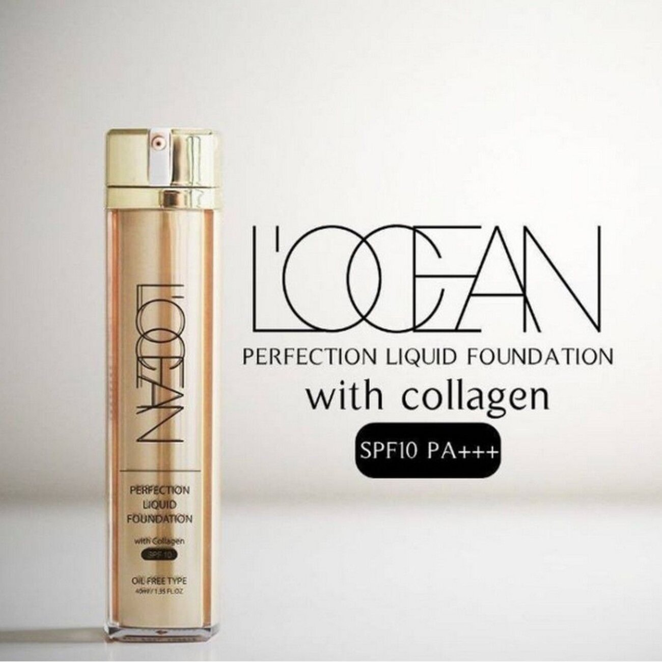 L‘OCEAN Тональная основа / Perfection Liquid Foundation With Collagen, 23 Natural Beige 548899 21374