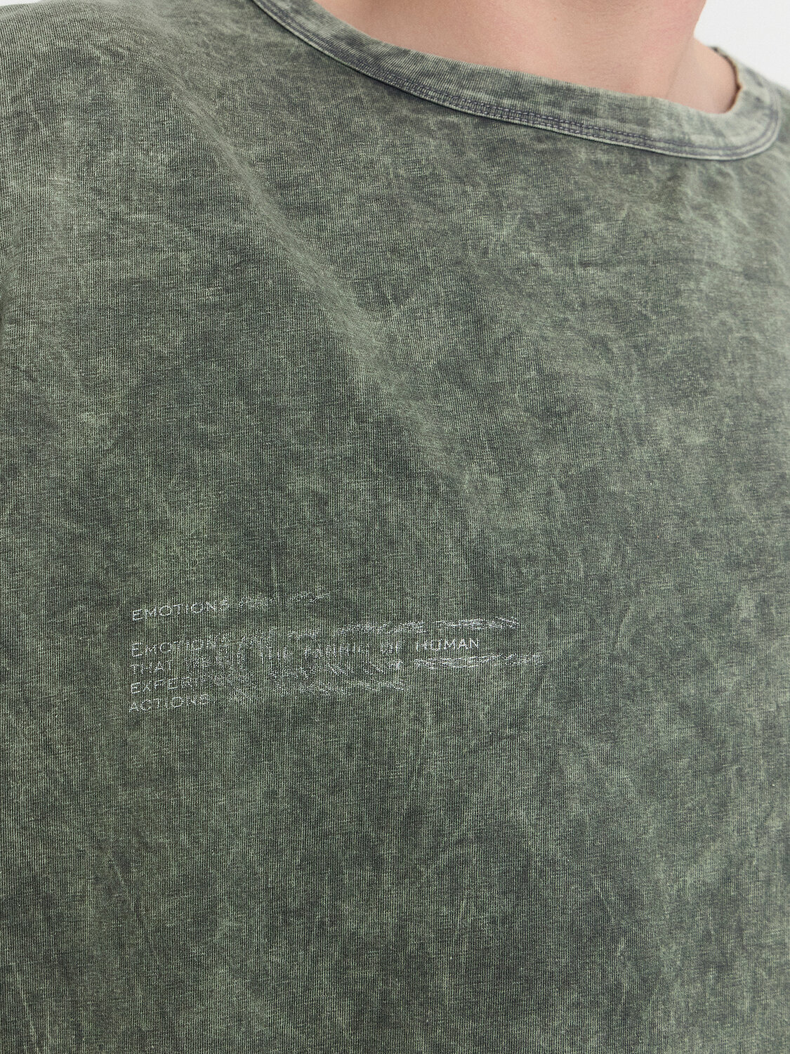 MARK FORMELLE Футболка 549114 111772-1 ACID WASH серый +печать