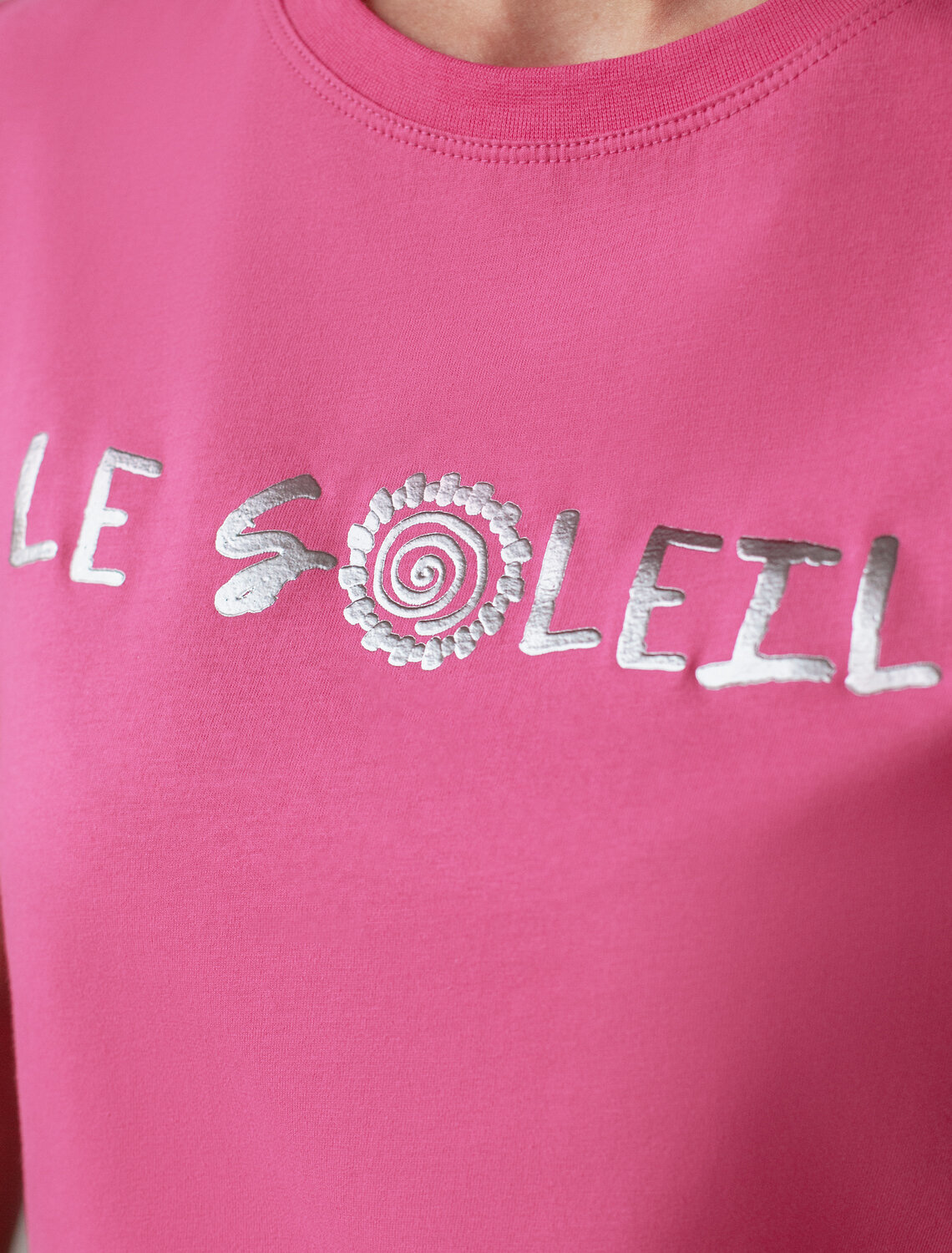 VILATTE Футболка 549356 D49.092 розовая фуксия_le_soleil