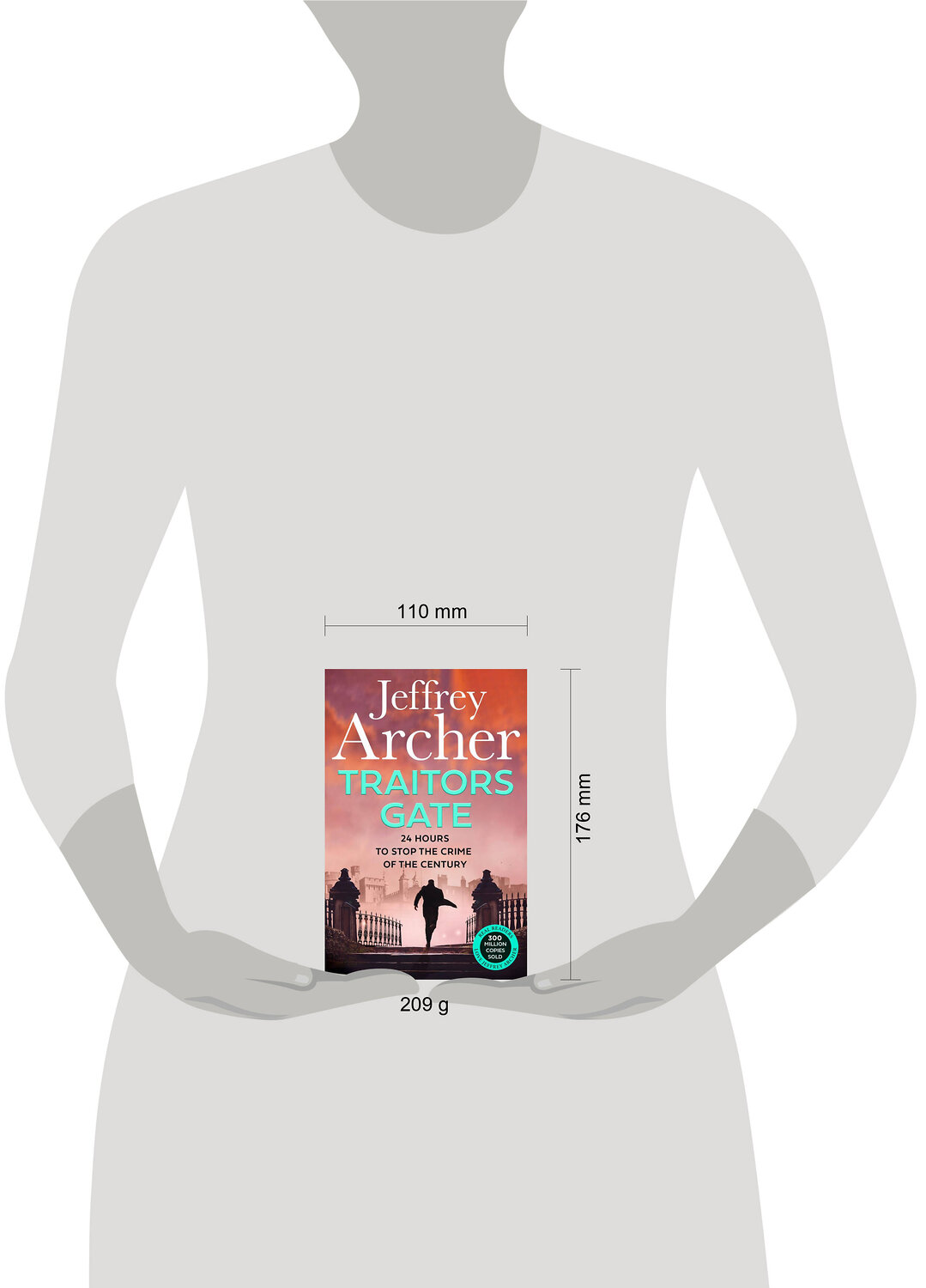 Эксмо Jeffrey Archer "Traitors Gate (Jeffrey Archer) Врата предателей (Джеффри Арчер) /Книги на английском языке" 549373 978-0-00-862017-2