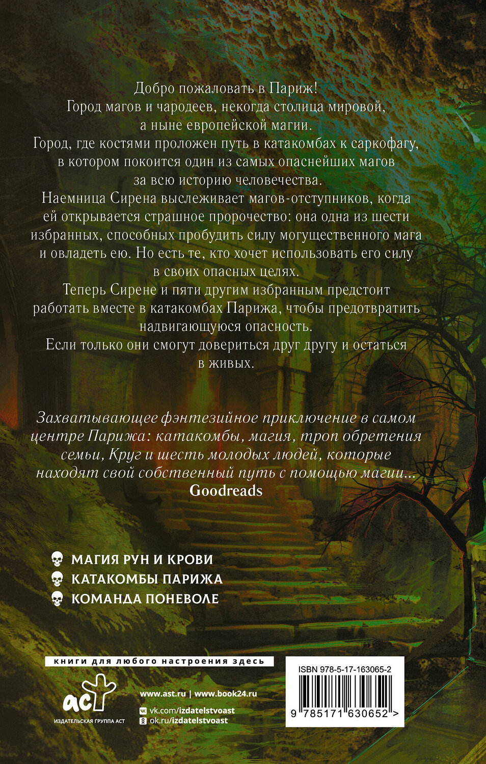 АСТ Лени Вамбах "Круг Шести. Руны и кости" 549621 978-5-17-163065-2
