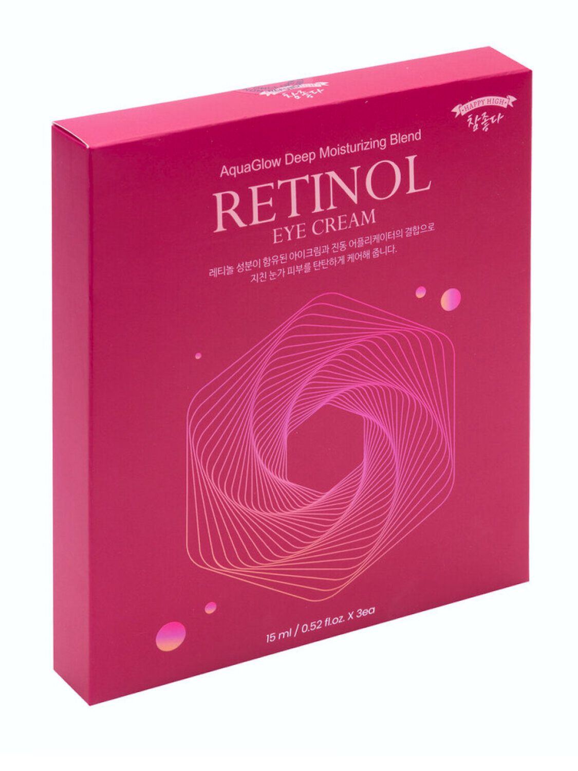 HAPPY HIGH Крем для кожи вокруг глаз с ретинолом / Retinol Eye Cream, 15 мл x 3 шт. 549992 27965