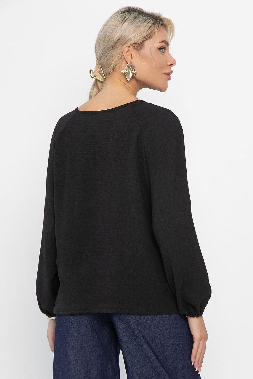 LT Collection Блуза 550202 Б13848-10М черный