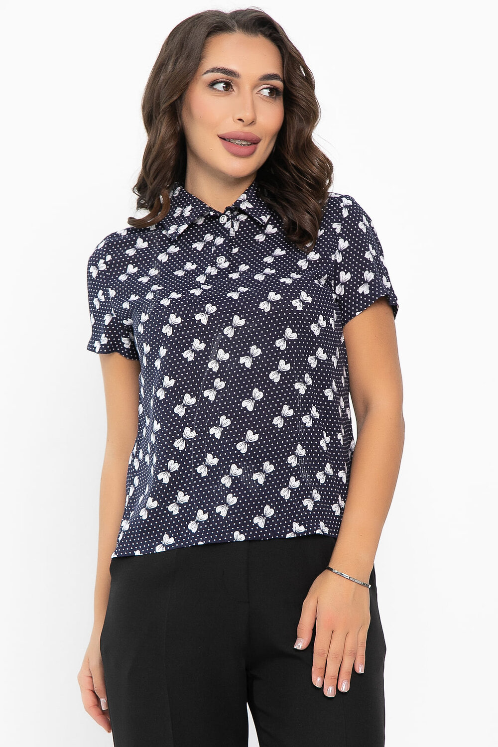 LT Collection Поло 550204 Б14100-10М темно-синий