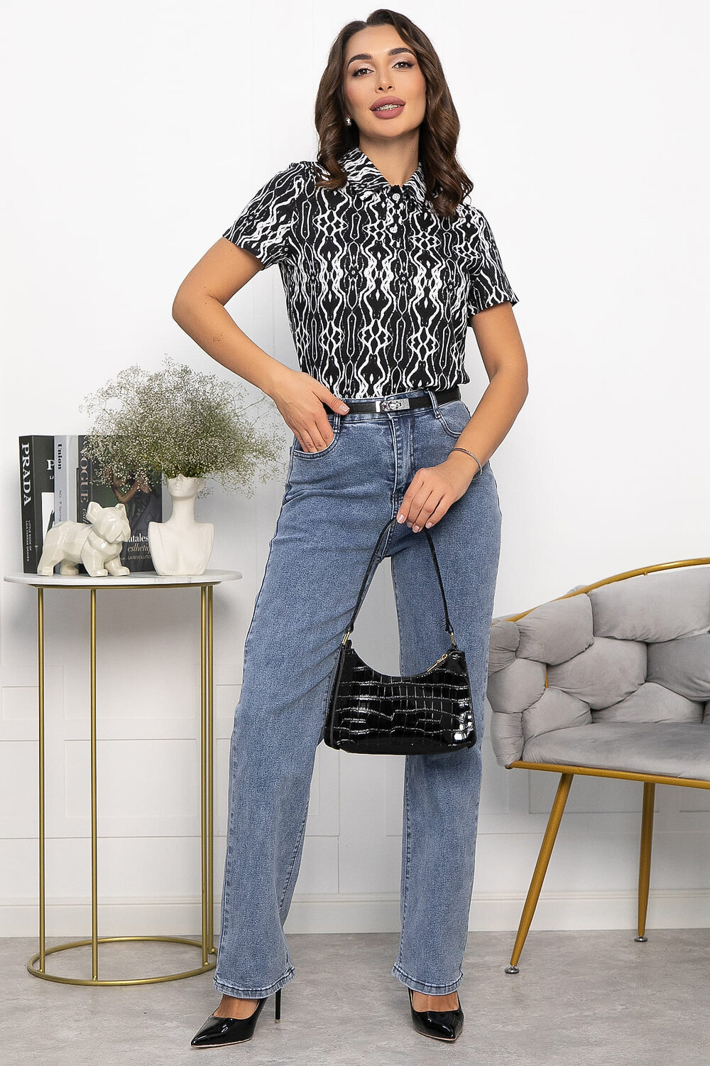 LT Collection Поло 550207 Б14093-10М черный