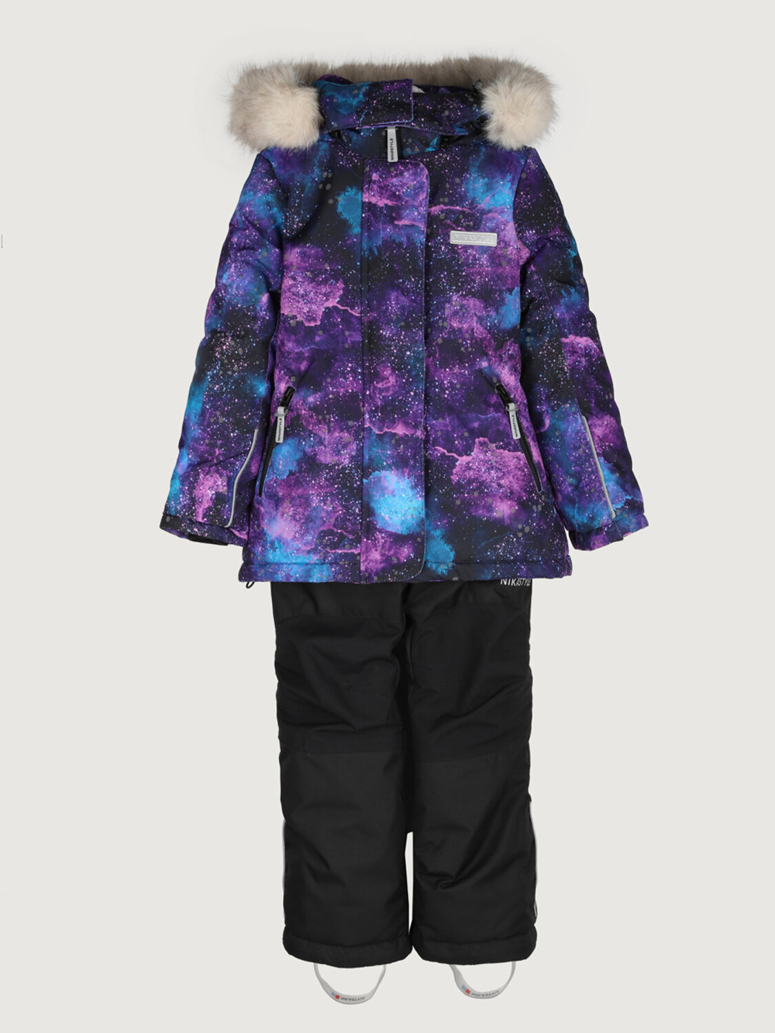 NIKASTYLE Костюм 550270 7з4025 цикламен/черный