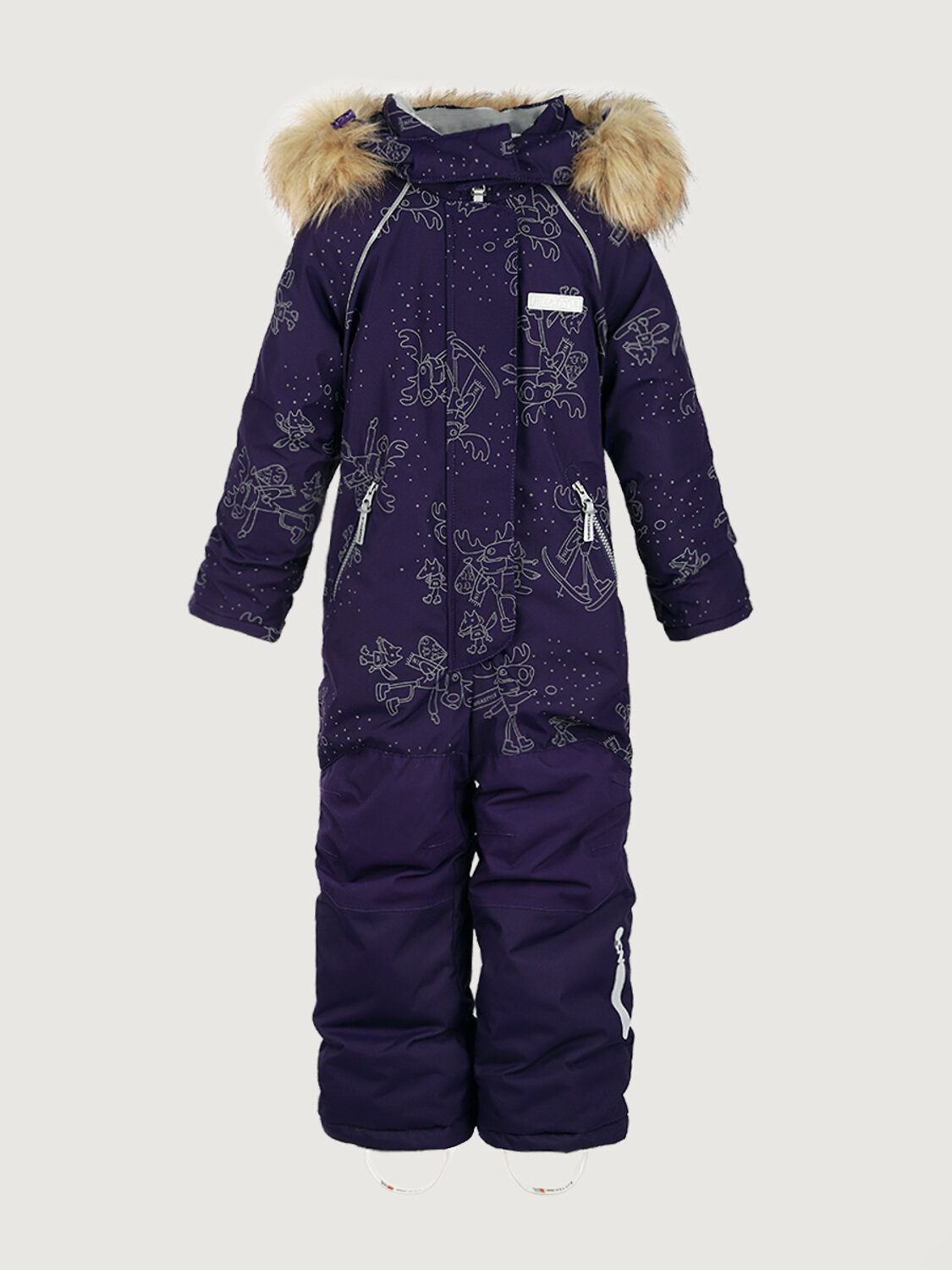 NIKASTYLE Комбинезон 550318 8з0625 фиолетовый