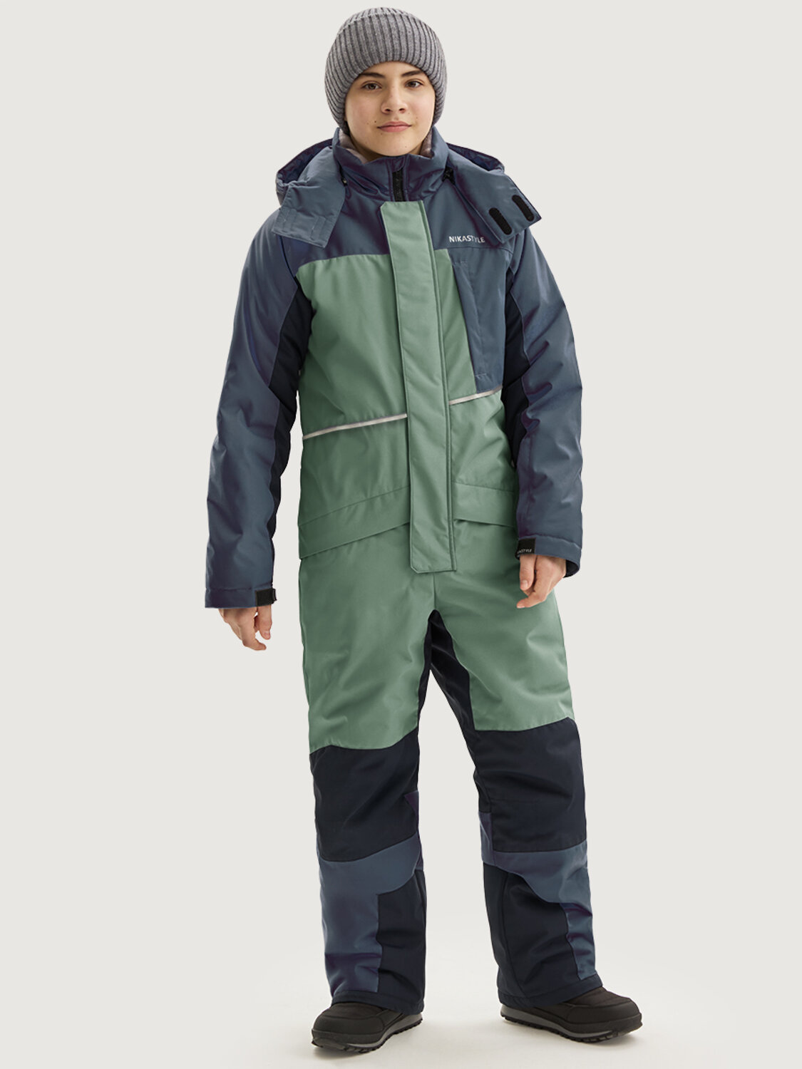 NIKASTYLE Комбинезон 550350 8з5125 полынь/графит