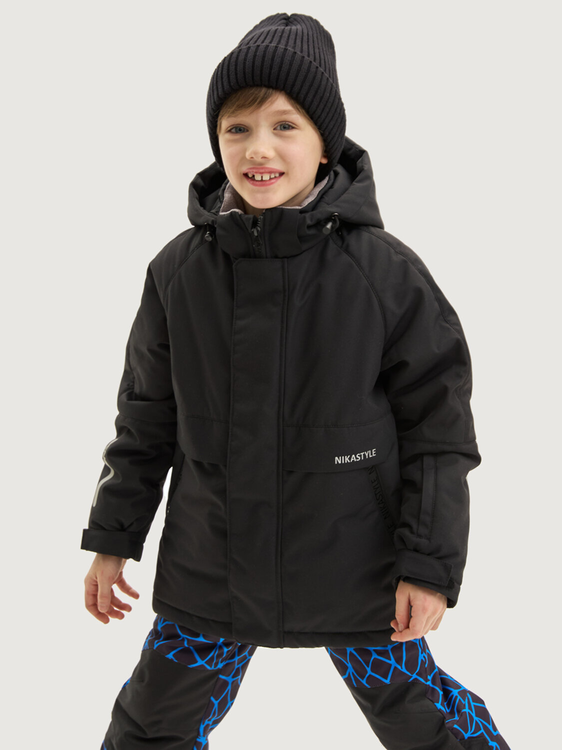 NIKASTYLE Костюм 550424 7з3125 черный/электрик