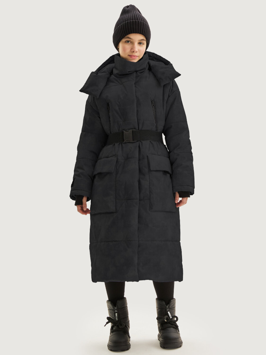 NIKASTYLE Пальто 550439 6з7425 черный
