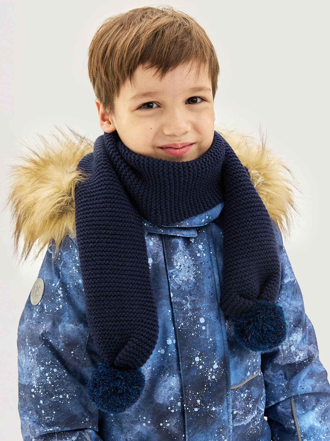NIKASTYLE Шарф 550638 17з15725 неви