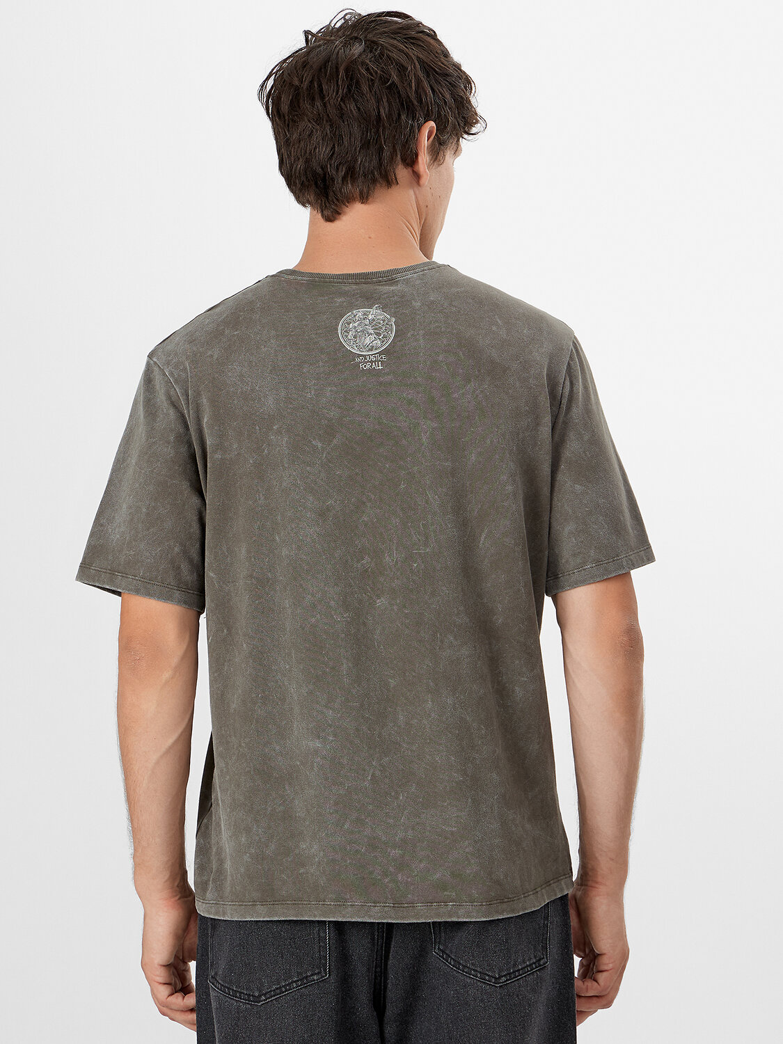 MARK FORMELLE Футболка 550930 111931 ACID WASH т.оливковый +печать