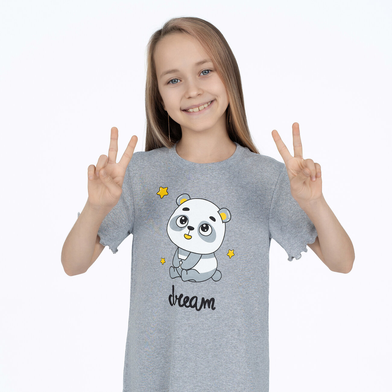 Утёнок Сорочка 551089 818 серый меланж