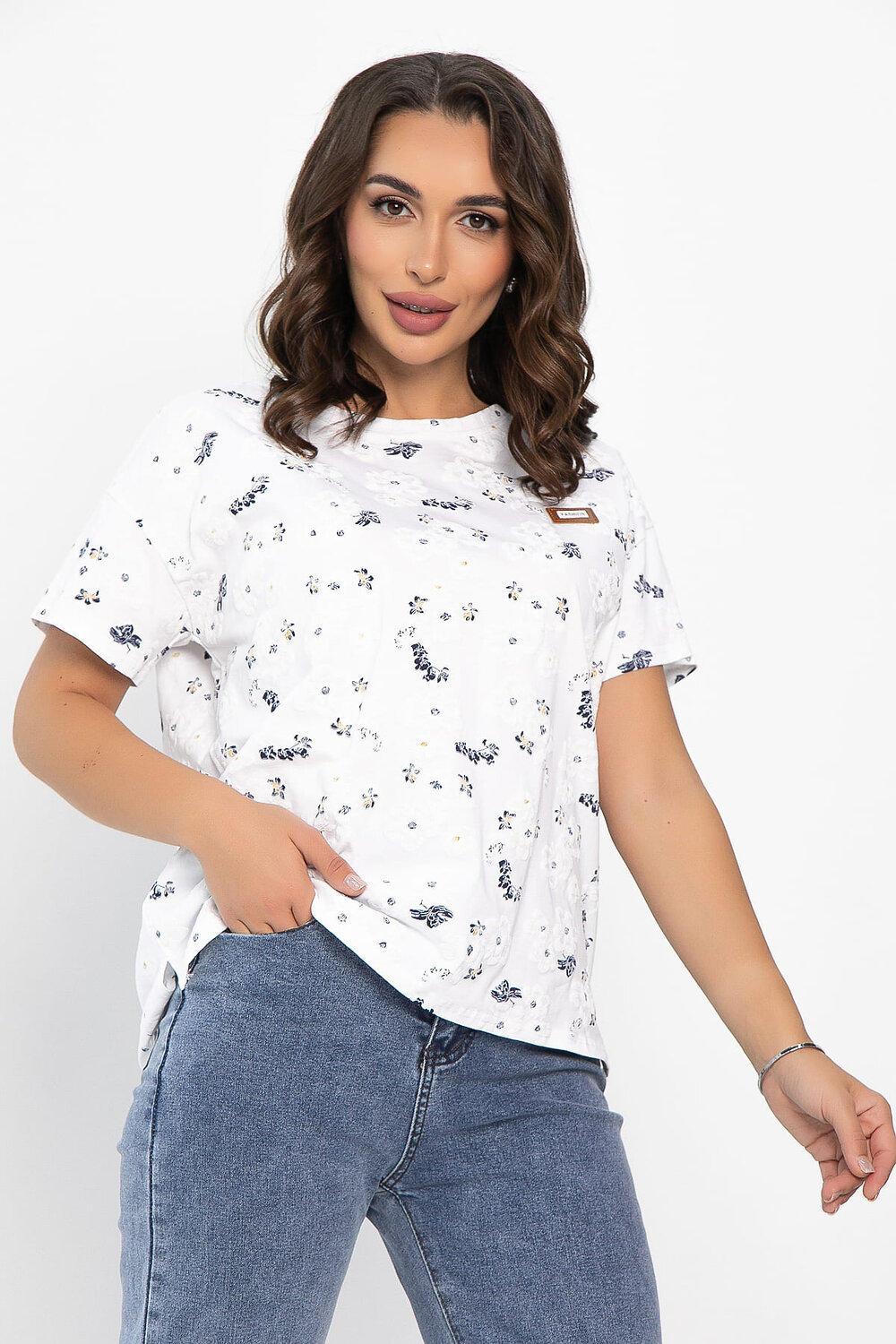 LT Collection Футболка 551357 Б14127-4М белый
