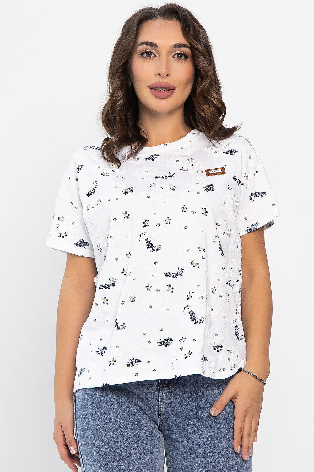 LT Collection Футболка 551357 Б14127-4М белый