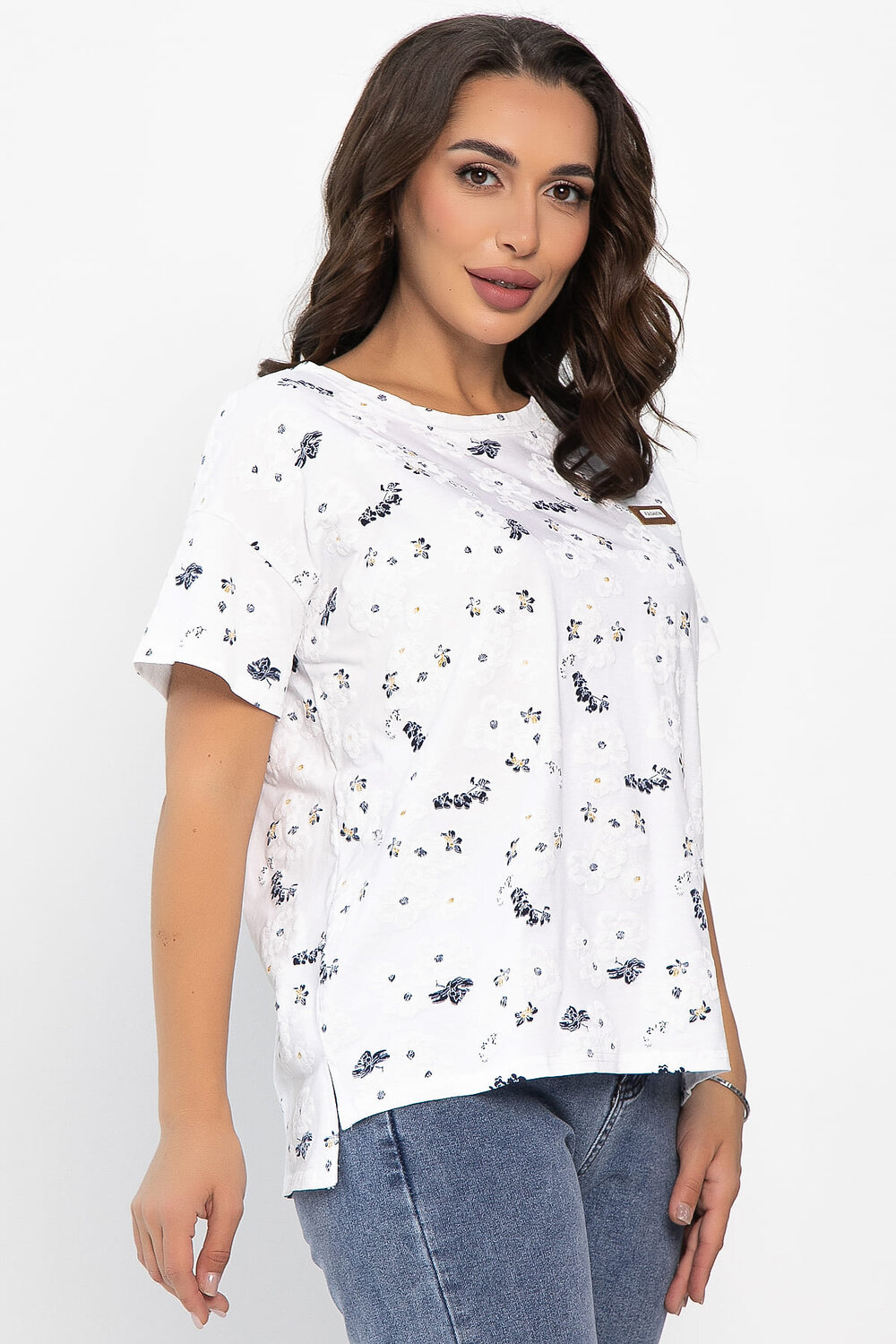 LT Collection Футболка 551357 Б14127-4М белый
