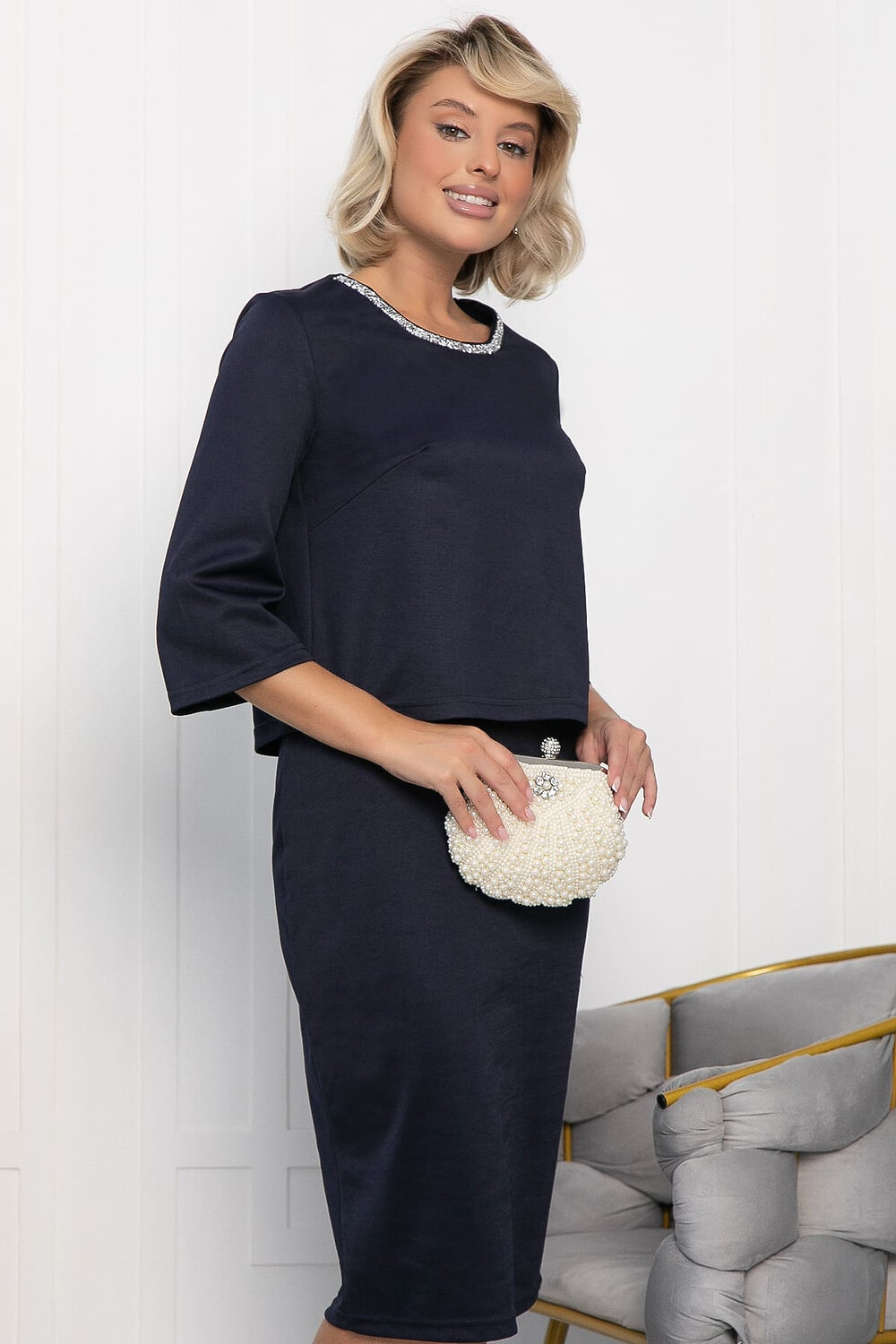 LT Collection Костюм 551359 К14047-10М темно-синий