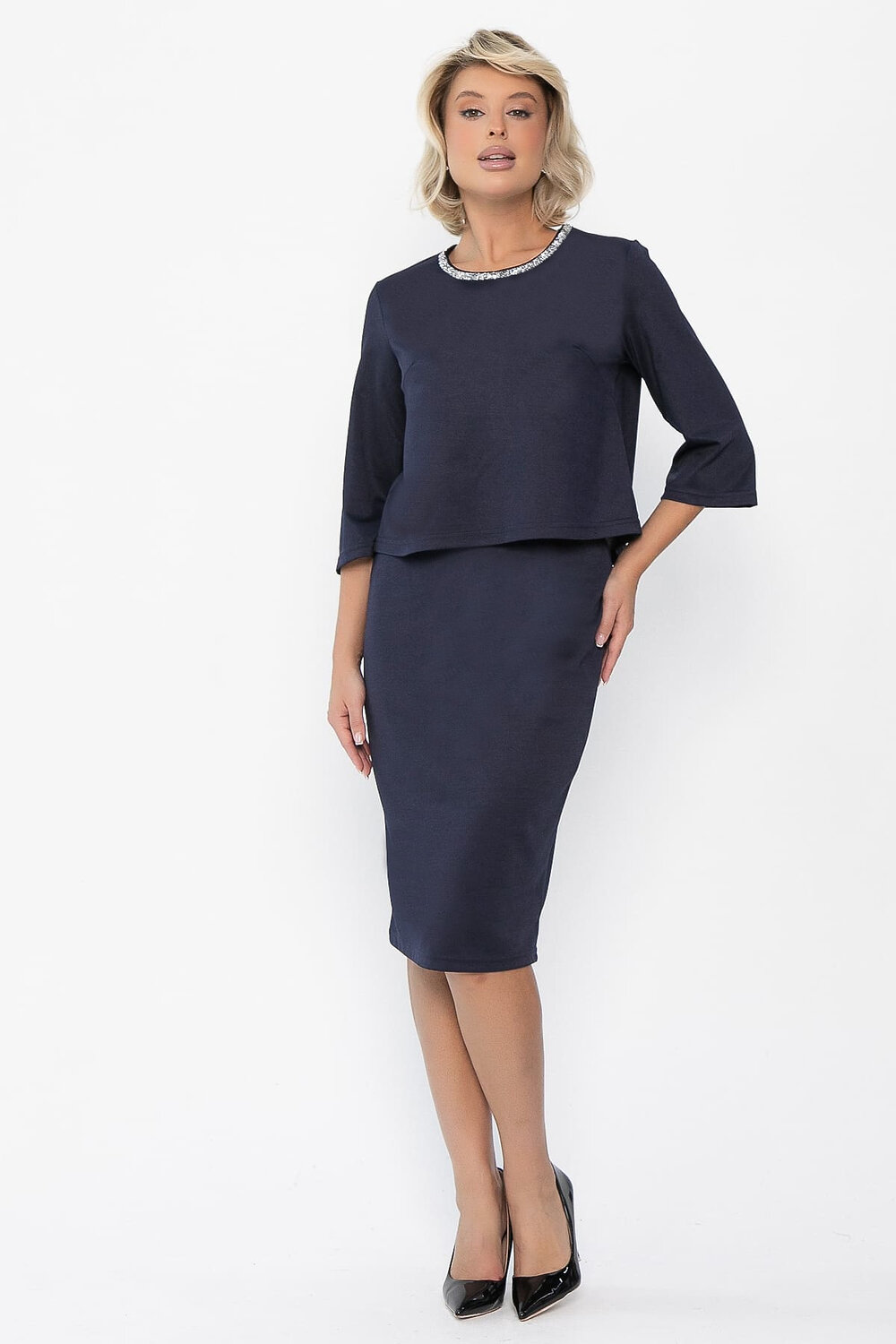 LT Collection Костюм 551359 К14047-10М темно-синий